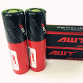 Awt Newest 50A Awt 18650 2600mAh Awt 50A/3500mAh 35A 18650 Ecig Battery 3.7V Battery